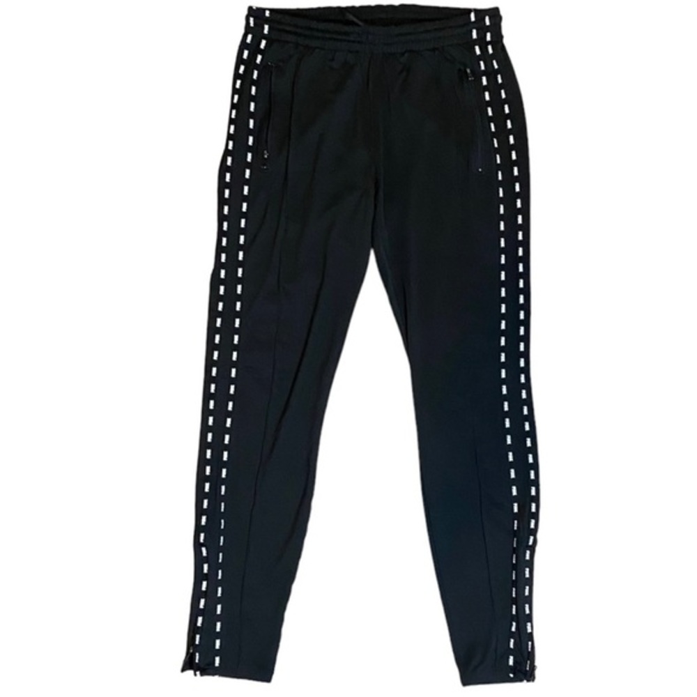 PINK Victoria's Secret Ultimate Yoga Logo Graphic Sweatpants Black & White Sz M‎
